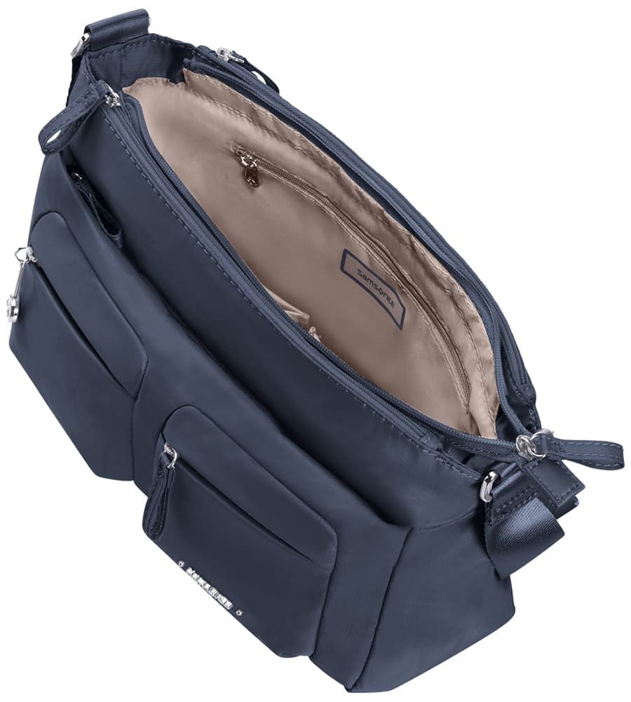 Женская сумка через плечо Samsonite CV3*031 Move 3.0 Horizontal Shoulder Bag+Flap CV3-01031 01 Dark Blue - фото №2