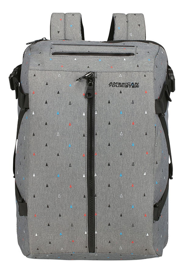 Женский рюкзак для ноутбука American Tourister 91G*002 Take2Cabin Backpack Lifestyle S 14.1″ 91G-92002 92 Triangle Print/Black - фото №6