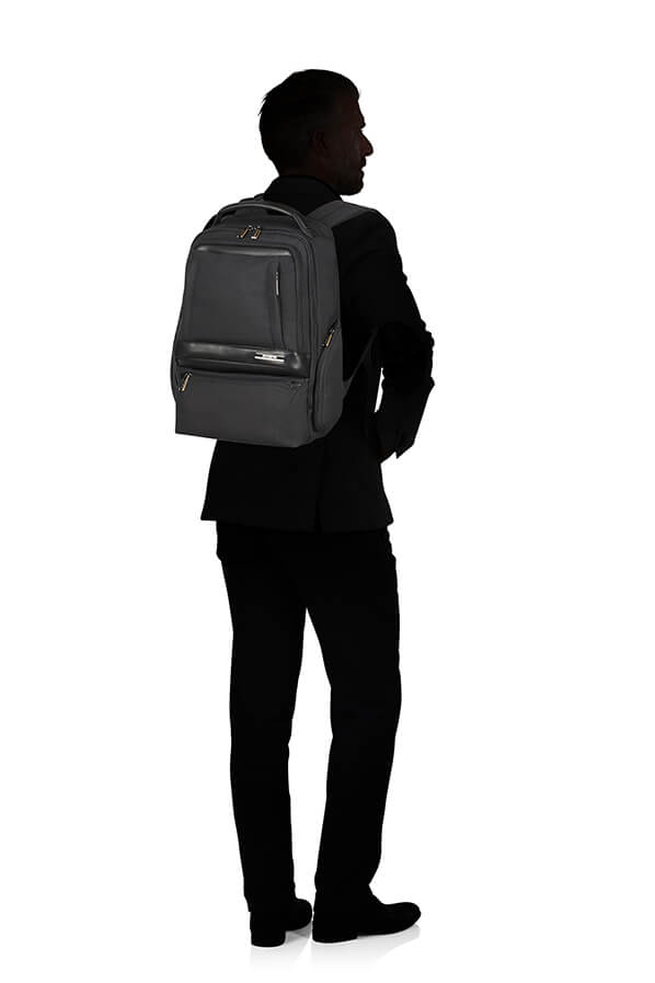 Рюкзак для ноутбука Samsonite CN2*002 Checkmate Laptop Backpack 15.6″ CN2-09002 09 Black - фото №3