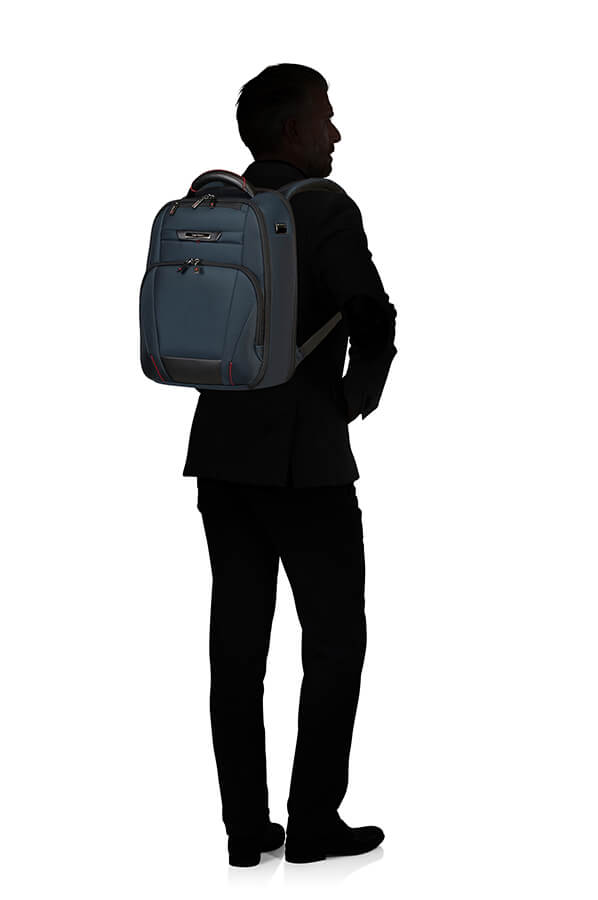 Рюкзак для ноутбука Samsonite CG7*007 Pro-DLX 5 Laptop Backpack 14.1″ RFID CG7-01007 01 Oxford Blue - фото №5