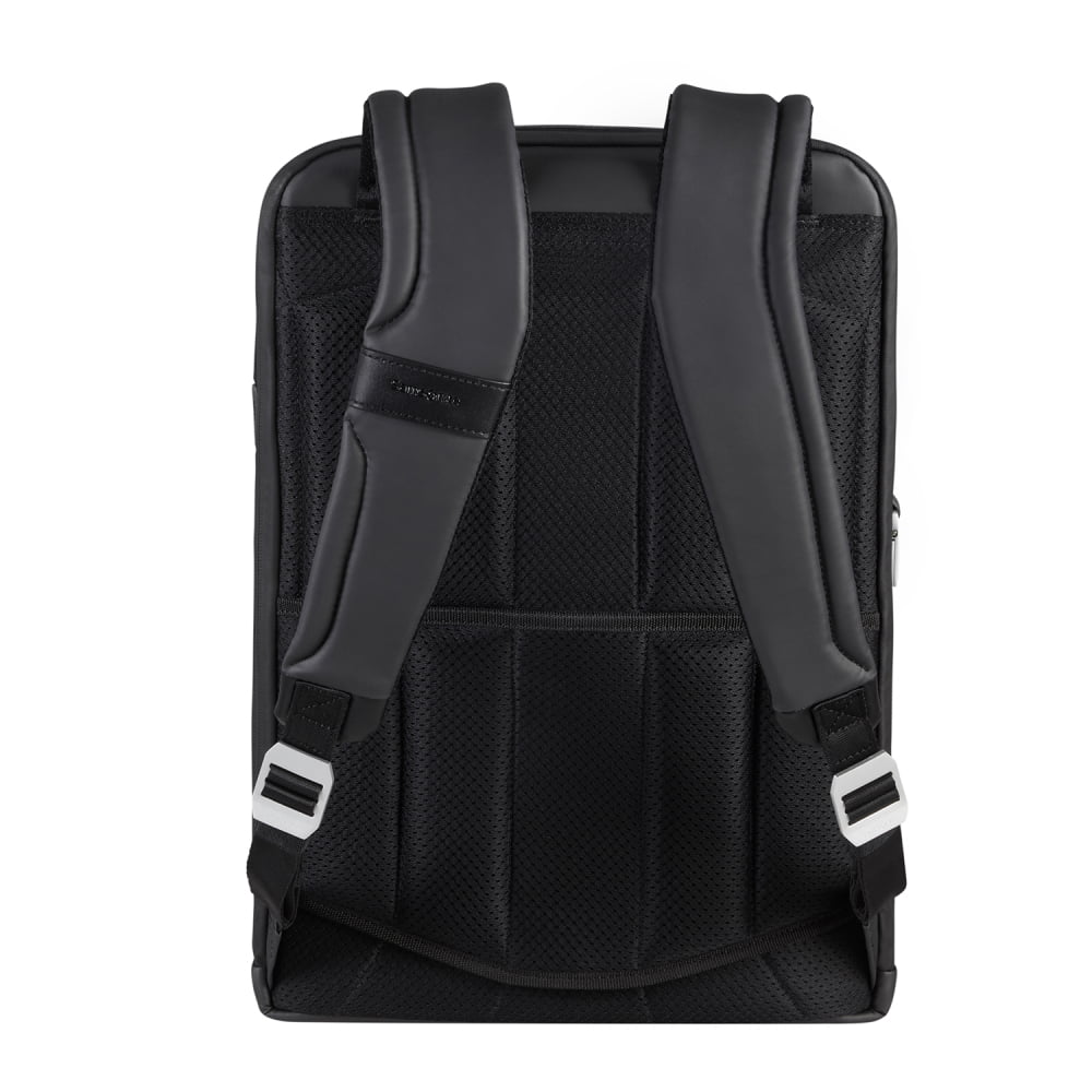 Рюкзак для ноутбука Samsonite KB4*002 Alu Biz Laptop Backpack 15.6″ USB KB4-09002 09 Black - фото №6