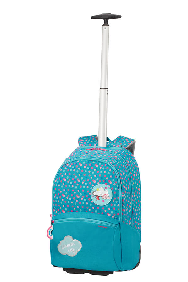 Рюкзак на колёсах Samsonite CU6-11001 Color Funtime Backpack/Wh Dreamy Dots CU6-11001 11 Dreamy Dots - фото №9