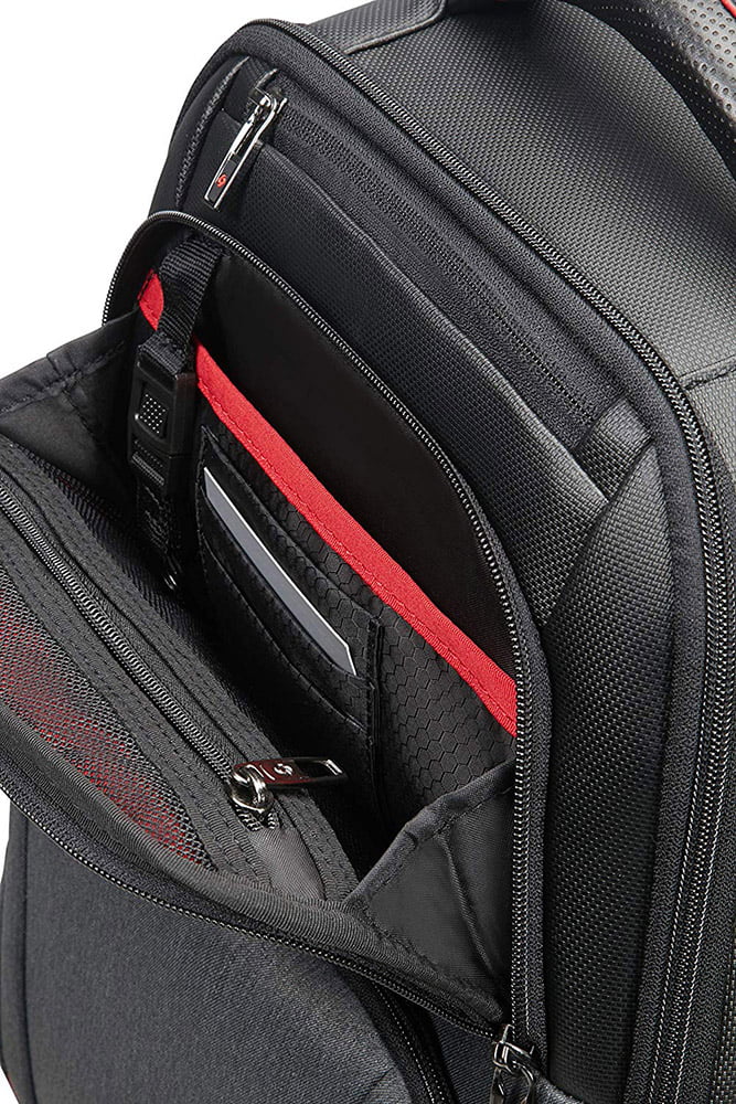 Рюкзак для ноутбука Samsonite CN7*009 Pro-DLX 5 Duo Backpack 3V 15.6" CN7-14009 14 Green Melange/Black - фото №3
