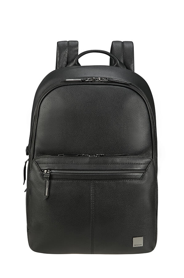 Кожаный рюкзак для ноутбука Samsonite CN5*003 Senzil Laptop Backpack 15.6″ CN5-09003 09 Black - фото №5