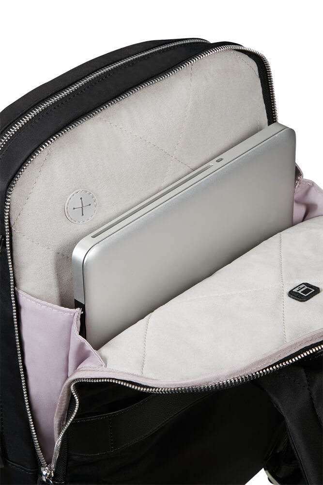 Женский рюкзак для ноутбука Samsonite KH0*005 Karissa Biz 2.0 Backpack 15.6″ USB KH0-09005 09 Black - фото №4
