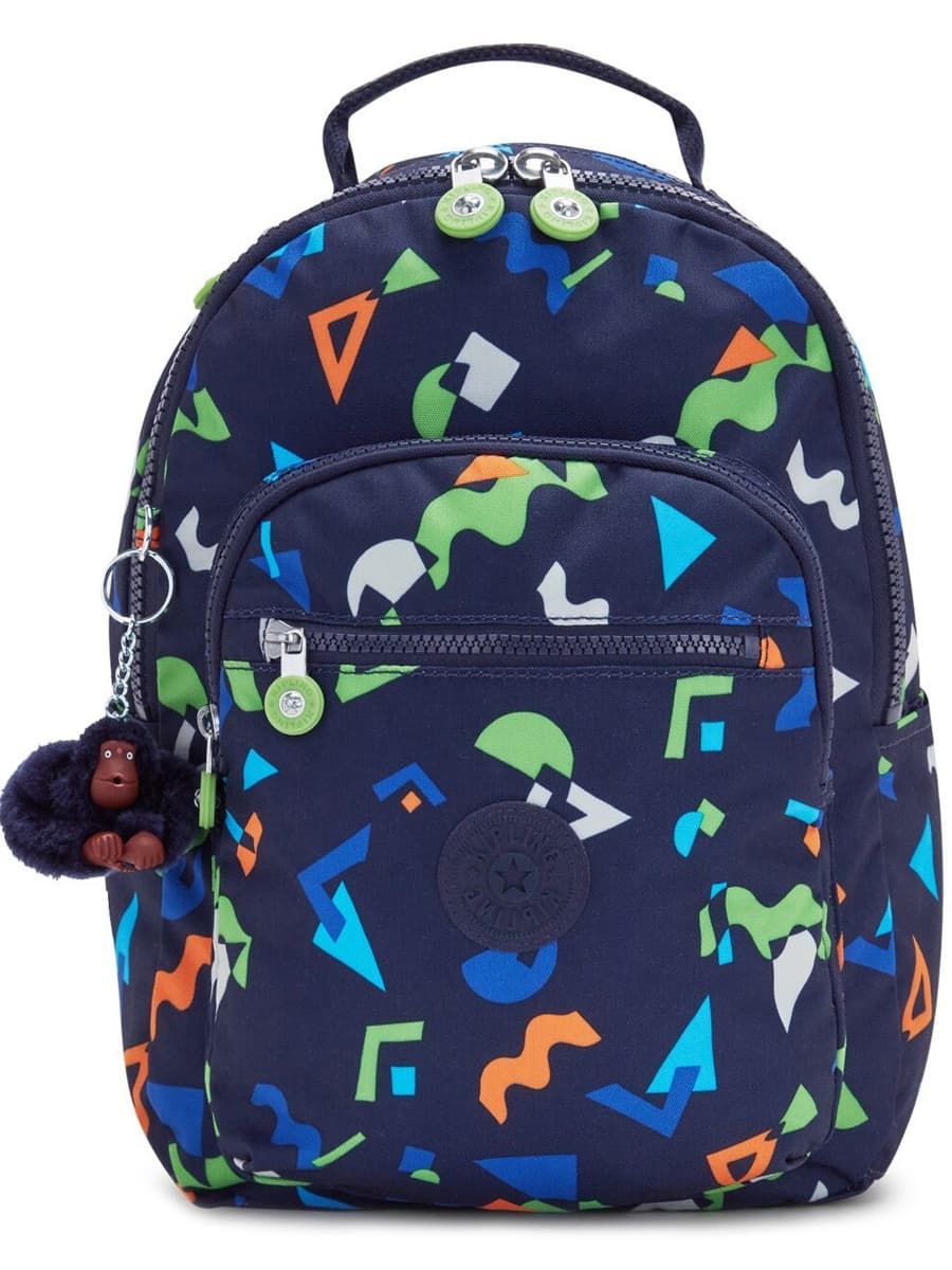 Рюкзак для планшета Kipling KI5357T72 Seoul S Backpack 10″ Geo Mix Dark