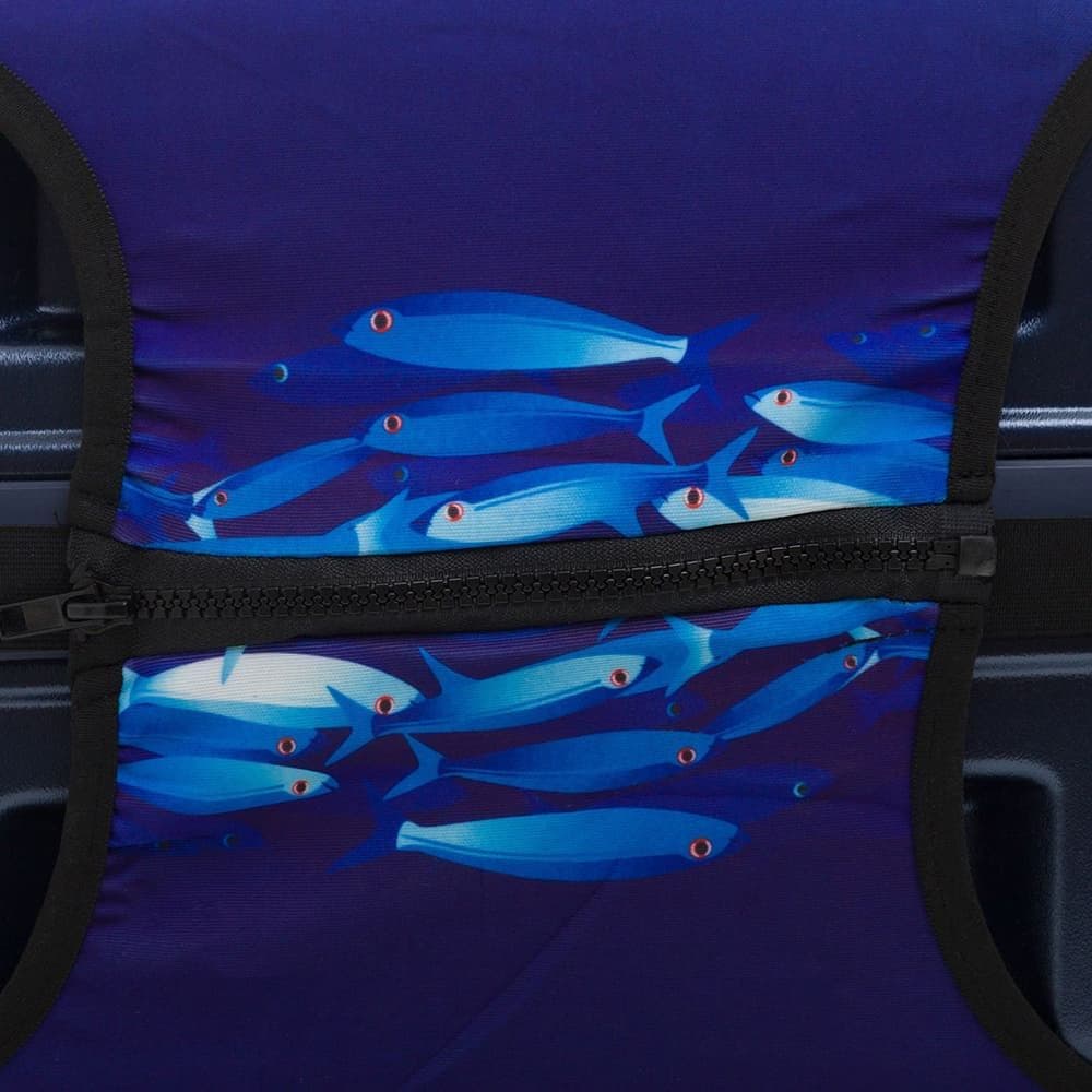Чехол на средний чемодан Eberhart EBHP17-M Fish Suitcase Cover M