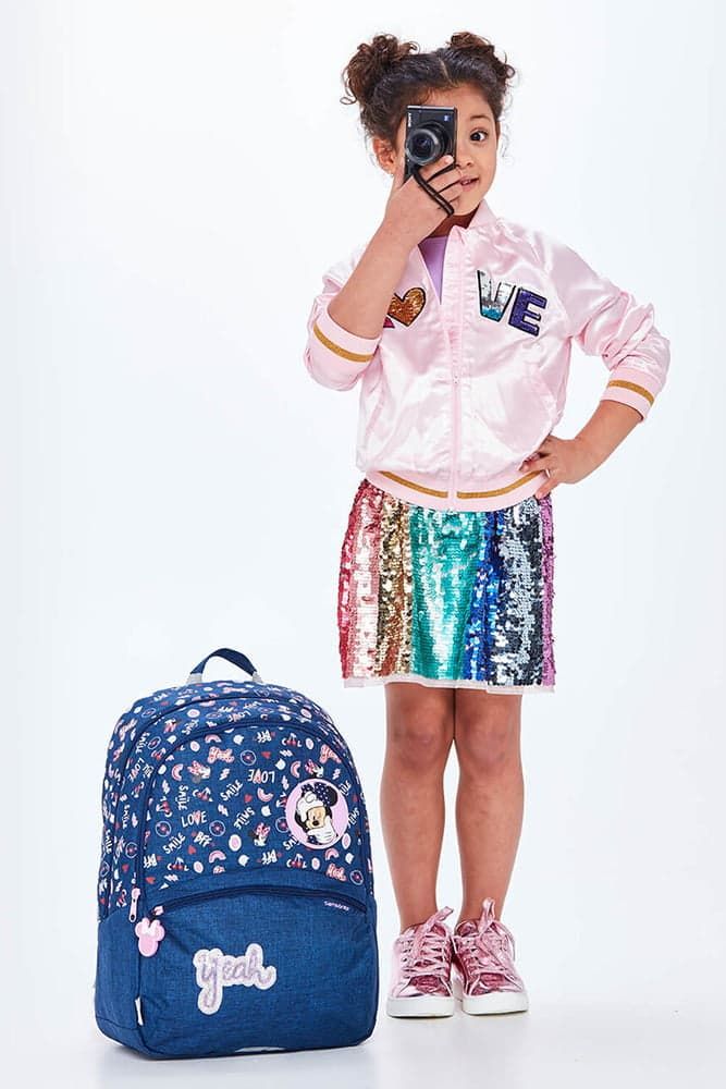 Школьный рюкзак Samsonite 51C-01004 Color Funtime Disney Backpack L Minnie Doodles