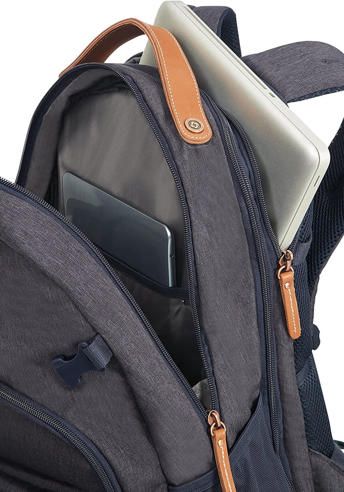 Рюкзак Samsonite CH7*006 Rewind Natural Backpack S с отделением для планшета 10.1″ CH7-01006 01 River Blue - фото №2