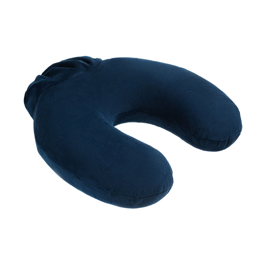 Подушка с чехлом Samsonite CO1*022 Global TA Memory Foam Pillow + Pouch CO1-11022 11 Midnight Blue - фото №1