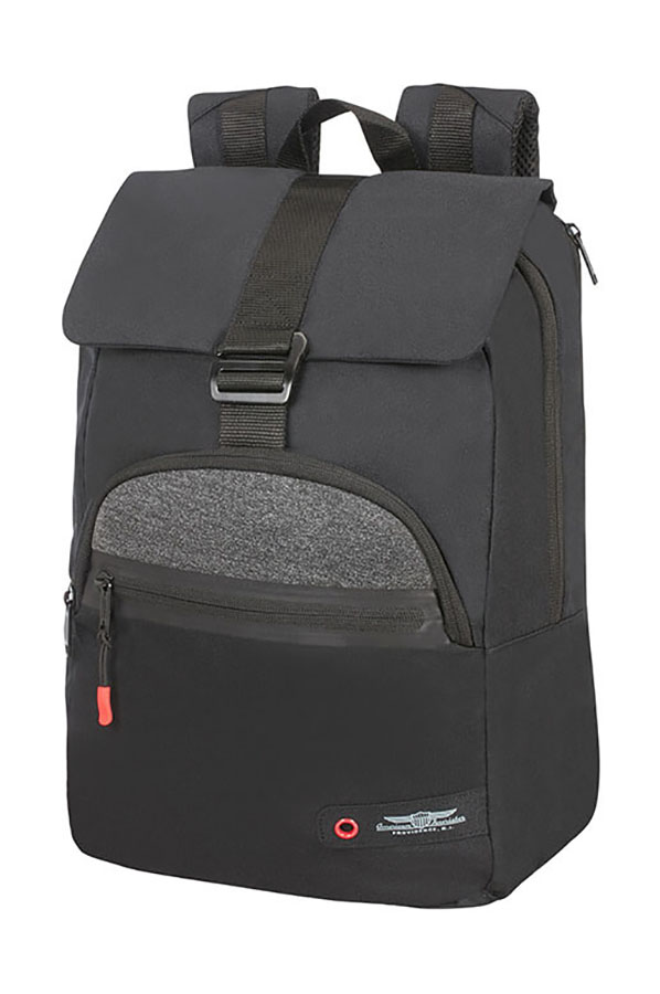 Рюкзак для ноутбука American Tourister 79G*002 City Aim Laptop Backpack 14.1″ 79G-09002 09 Black - фото №1