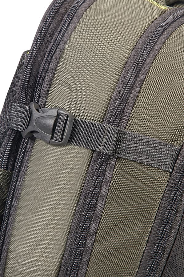 Рюкзак для ноутбука Samsonite 37N*003 4Mation Laptop Backpack L 16″ 37N-04003 04 Olive/Yellow - фото №6