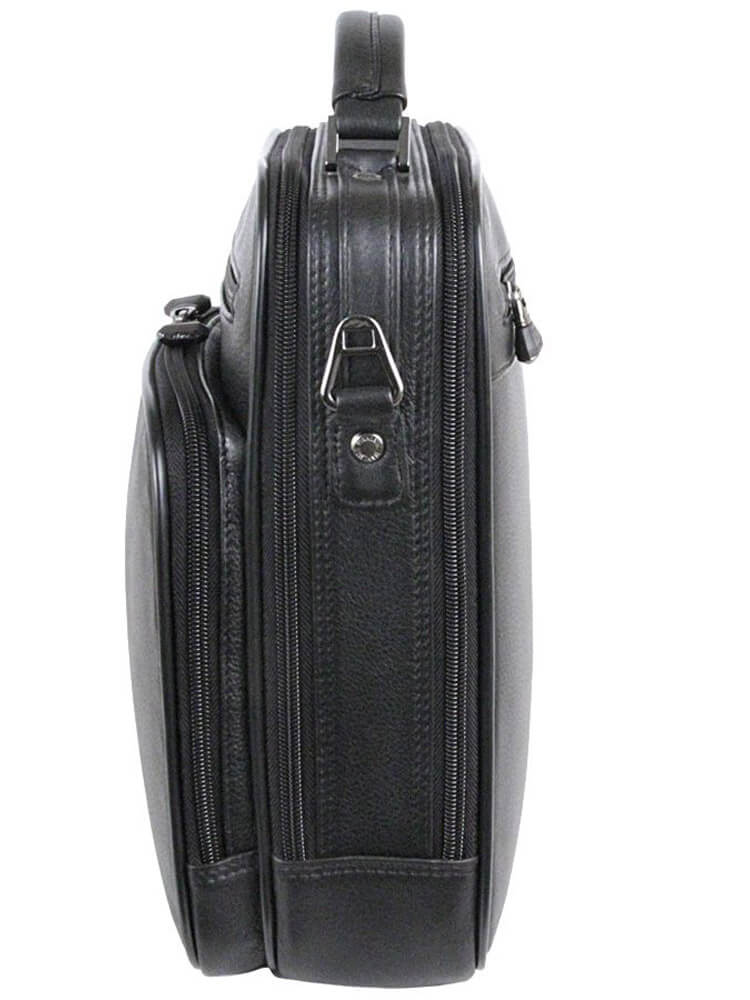 Мужская кожаная сумка-планшет Wanlima 370-0121 29 см
