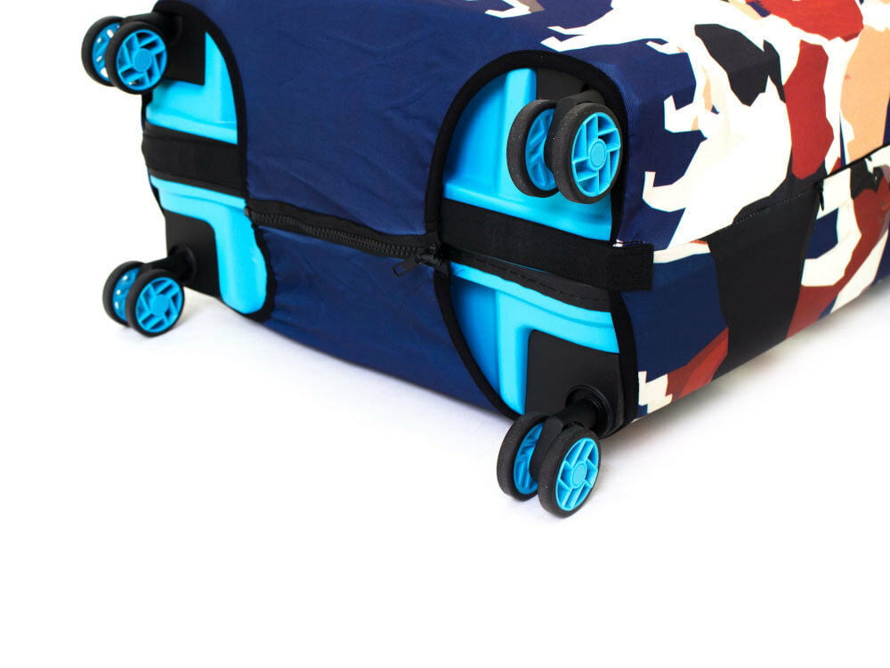 Чехол на средний чемодан Eberhart EBHZJM07-M Dog Huddle Suitcase Cover M