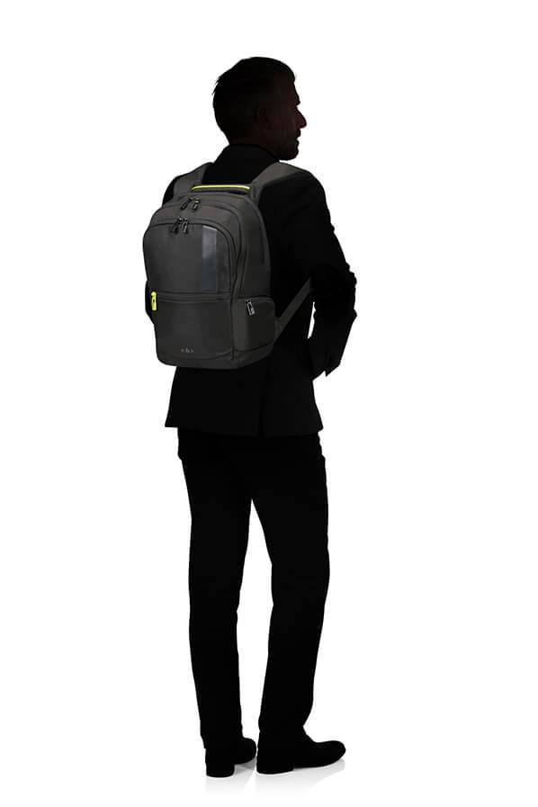 Рюкзак для ноутбука American Tourister MB6*002 Work-E Laptop Backpack 14″ MB6-09002 09 Black - фото №4