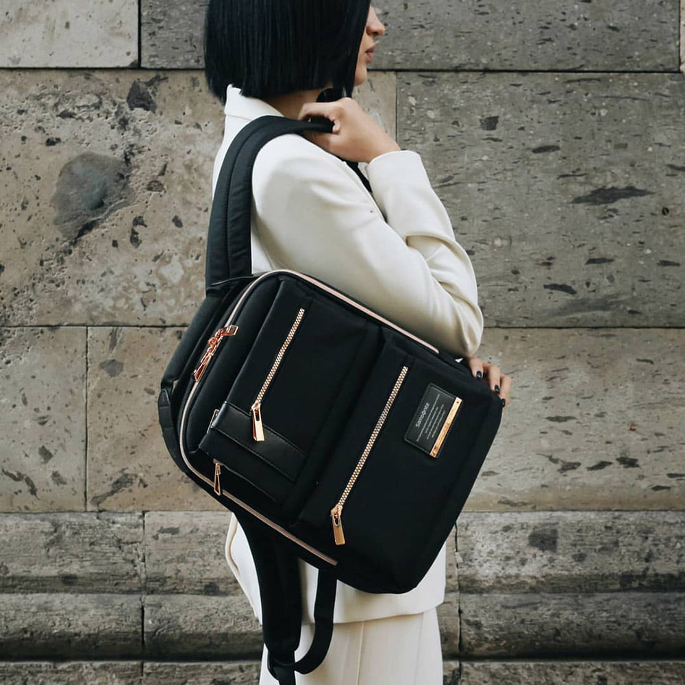 Женский рюкзак Samsonite CL5*010 Openroad Lady Backpack Slim 13.3″ CL5-09010 09 Black - фото №4