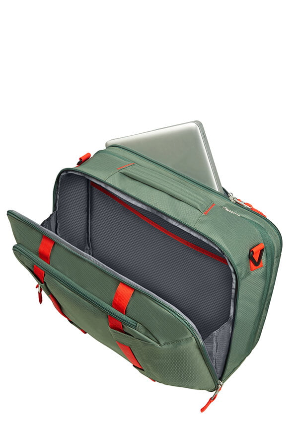 Сумка-рюкзак для ноутбука Samsonite KA1*005 Sonora 3-Way Boarding Bag 15.6″ Exp KA1-04005 04 Thyme Green - фото №3
