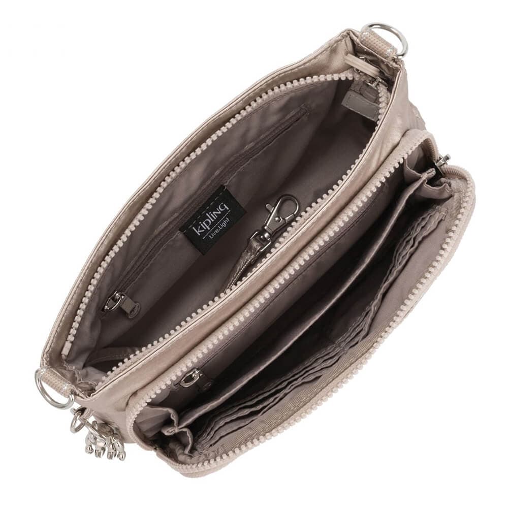 Женская сумка Kipling KI390648I Myrte Small 2-in-1 Crossbody and Pouch Metallic Glow