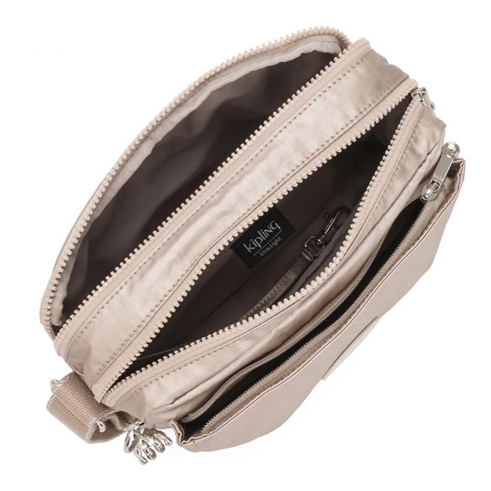 Женская сумка Kipling KI683148I Abanu M Versatile Medium Crossbody Metallic Glow