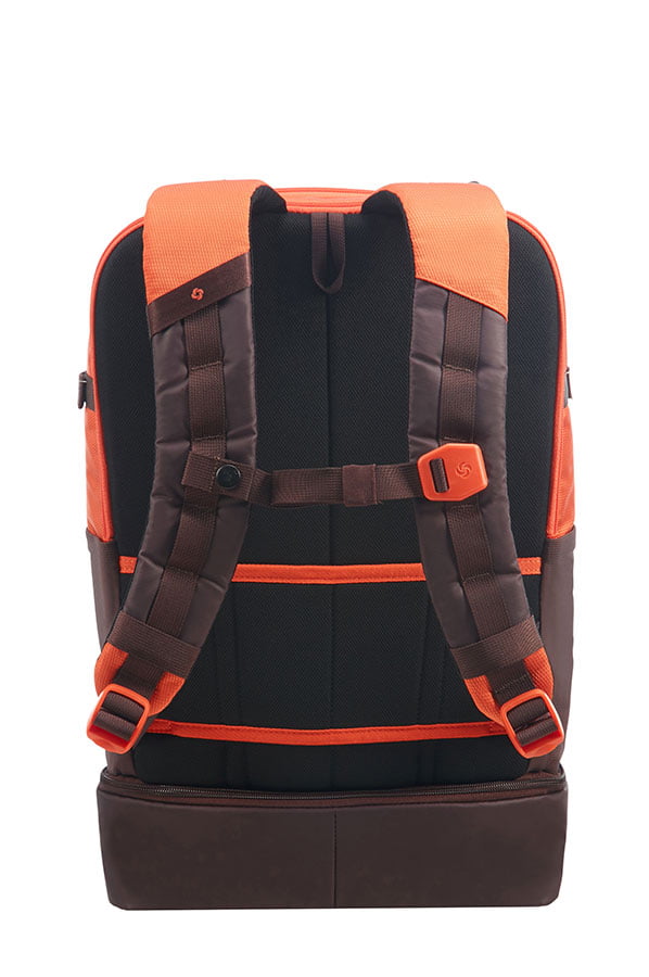 Рюкзак для ноутбука Samsonite CO5*004 Hexa-Packs Laptop Backpack L 15.6″ Travel CO5-36004 36 Orange Print - фото №5