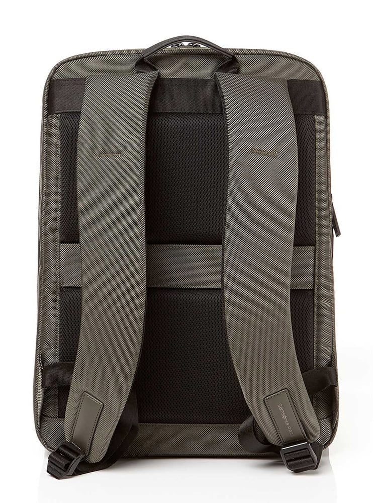 Рюкзак для ноутбука Samsonite DG4*002 Red Daaon Laptop Backpack 15.6″ DG4-78002 78 Khaki Grey - фото №6