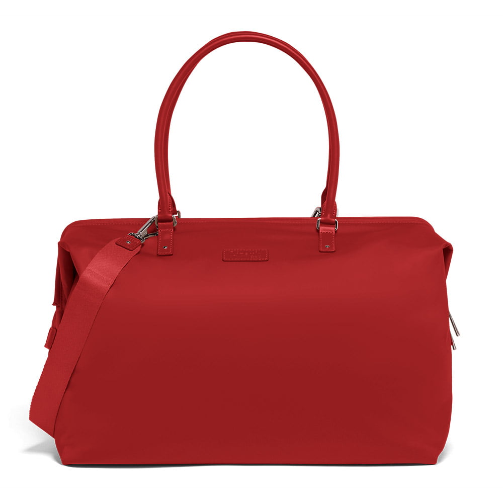 Женская дорожная сумка Lipault P51*303 Lady Plume Weekend Bag M FL 2.0 P51-63303 63 Cherry Red - фото №1
