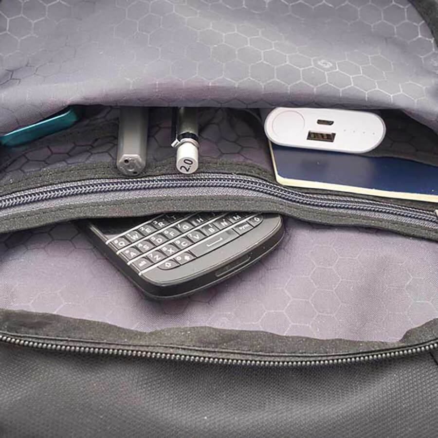 Рюкзак для ноутбука Samsonite Z93*018 Albi Laptop Backpack N5 15.6″ RFID Z93-69018 69 Jet Black - фото №5