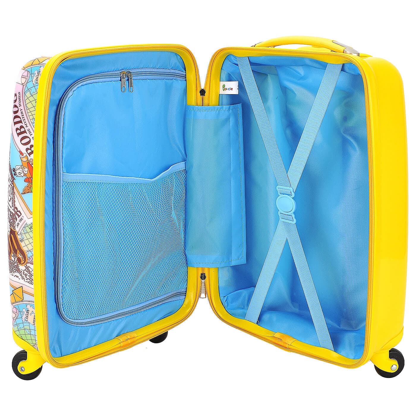 Детский чемодан Bouncie LG-18BD-Y01 Cappe Spinner 50 см Bobdog