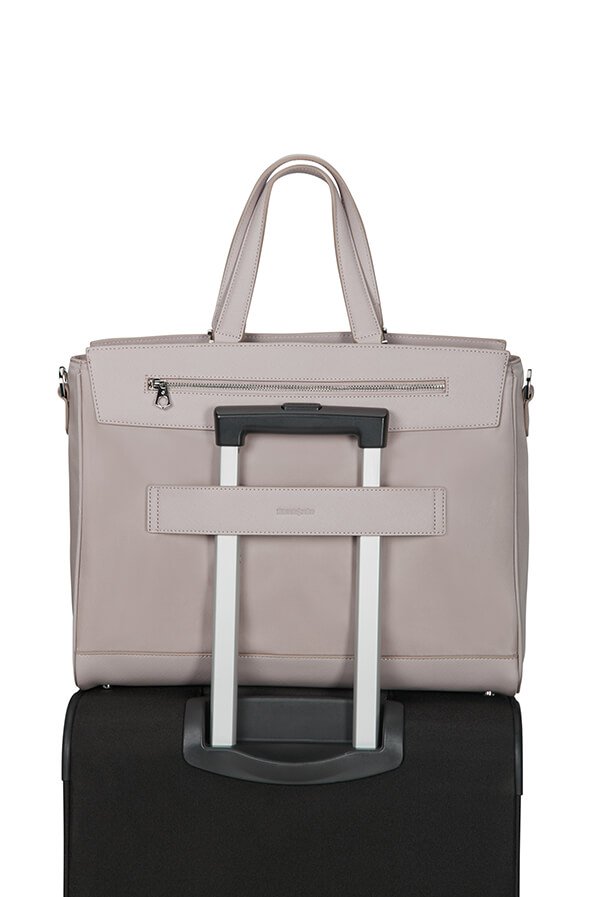 Женская сумка для ноутбука Samsonite KA8*001 Zalia 2.0 Ladies` Business Bag 14.1″ KA8-58001 58 Stone Grey - фото №6