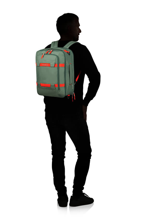 Сумка-рюкзак для ноутбука Samsonite KA1*005 Sonora 3-Way Boarding Bag 15.6″ Exp KA1-04005 04 Thyme Green - фото №6