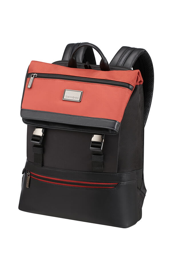 Рюкзак для ноутбука Samsonite CS7*006 Waymore Laptop Backpack 15.6″ CS7-10006 10 Barn Red/Black - фото №1