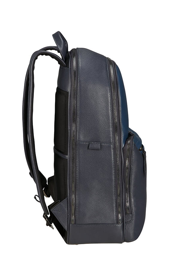 Кожаный рюкзак для ноутбука Samsonite CN5*003 Senzil Laptop Backpack 15.6″ CN5-01003 01 Blue - фото №8