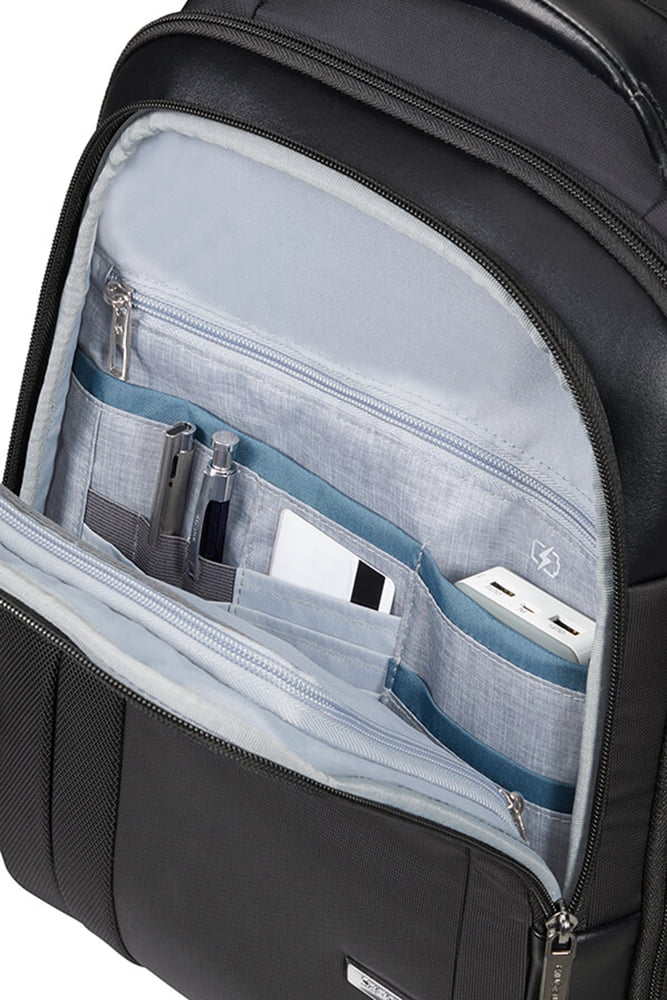 Рюкзак для ноутбука Samsonite KG3*006 Spectrolite 3.0 Laptop Backpack 17.3″ Exp USB KG3-09006 09 Black - фото №2