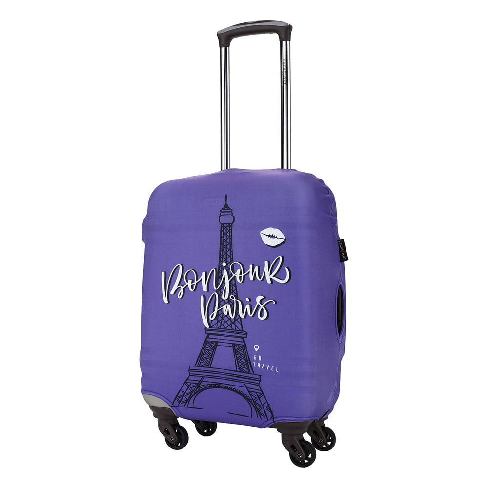 Чехол на маленький чемодан Eberhart EBH658-S Bonjour Paris Suitcase Cover S