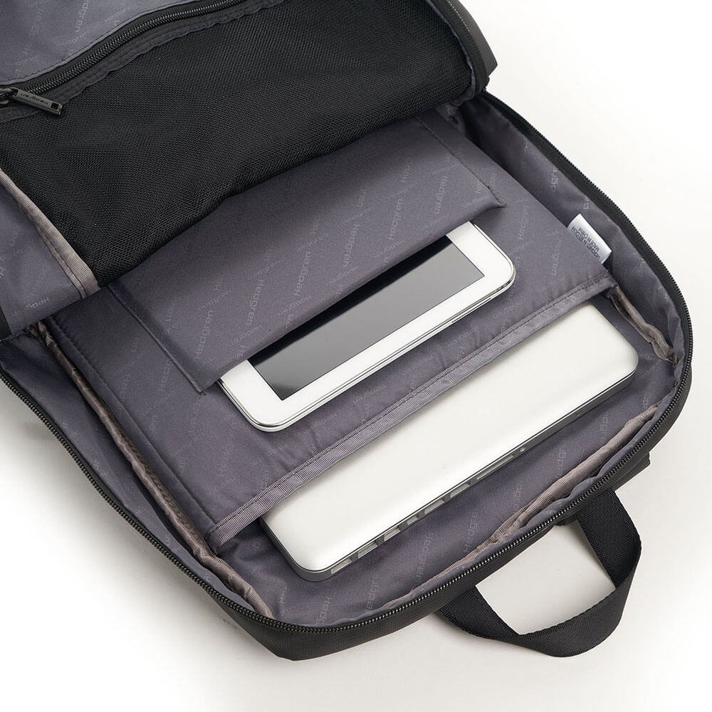 Рюкзак для ноутбука Hedgren HRDT10 Red Tag Pylon Backpack 15.6″ HRDT10/003 003 Black - фото №4
