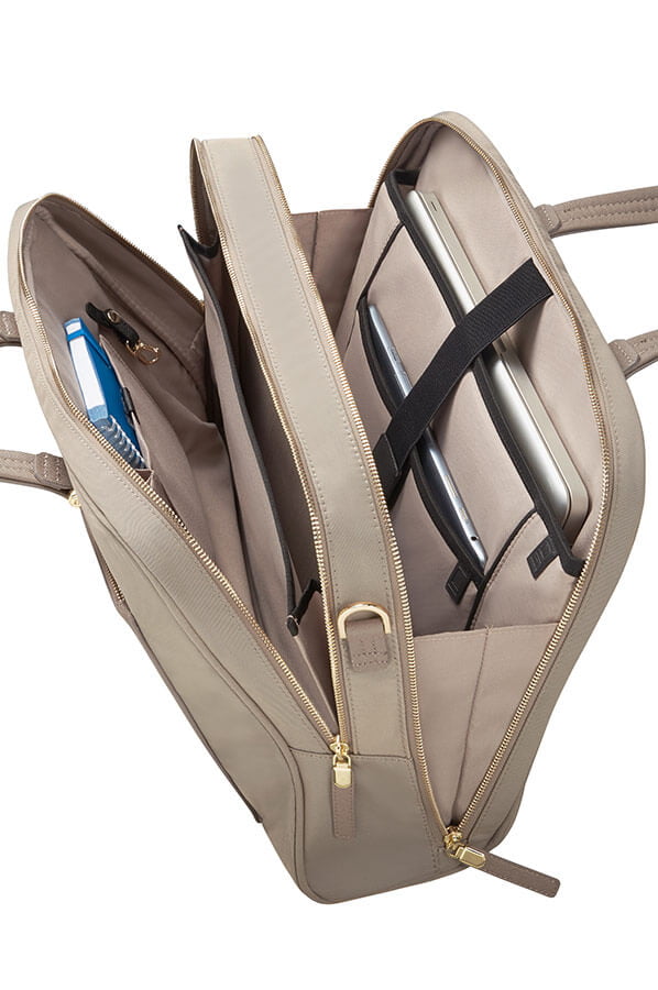 Женская сумка для ноутбука Samsonite 85D*005 Zalia Ladies' Business Bag 15.6″ 85D-22005 22 Beige - фото №2