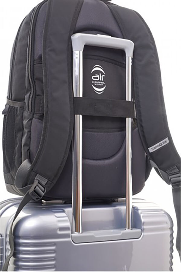 Рюкзак для ноутбука Samsonite Z93*018 Albi Laptop Backpack N5 15.6″ RFID Z93-69018 69 Jet Black - фото №9