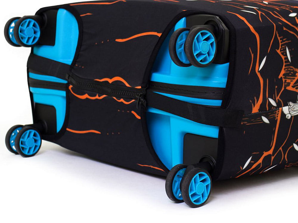 Чехол на маленький чемодан Eberhart EBHZJS05-S Night Birds Suitcase Cover S