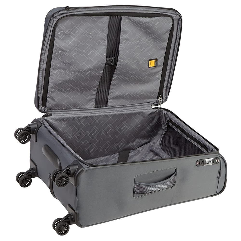 Чемодан Titan 372405 Nonstop Trolley Spinner M 68 см Expandable