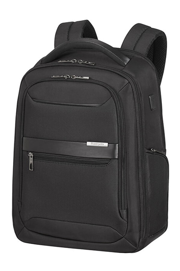 Рюкзак для ноутбука Samsonite CS3*008 Vectura Evo Laptop Backpack 14.1″ USB CS3-09008 09 Black - фото №1