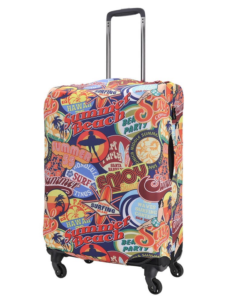 Чехол на большой чемодан Eberhart EBH460-L Summer signs Suitcase Cover L/XL