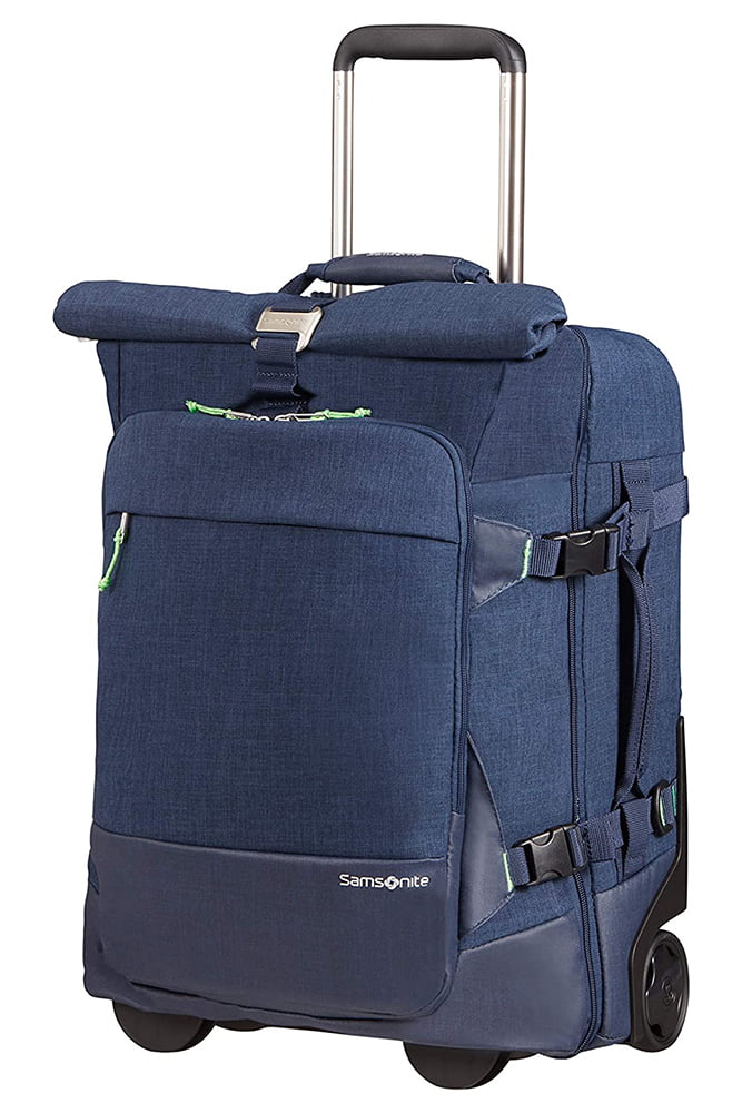 Рюкзак на колесах Samsonite CO6*004 Ziproll Duffle/Wh Backpack 10.5″ CO6-11004 11 Midnight Blue - фото №1
