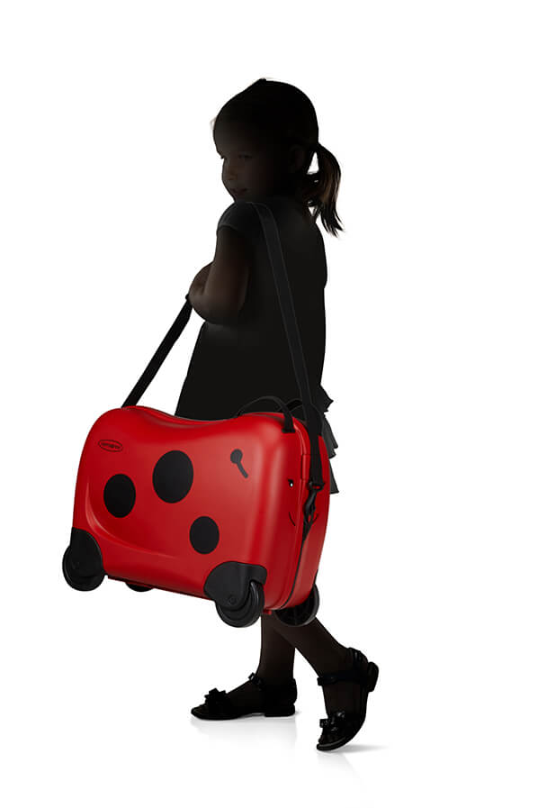 Детский чемодан Samsonite CK8-00001 Dream Rider Suitcase Ladybird L. CK8-00001 00 Ladybird L. - фото №3