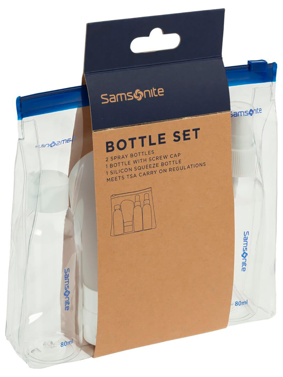 Дорожный набор ёмкостей Samsonite CO1*064 Travel Accessories Bottle Set Pack