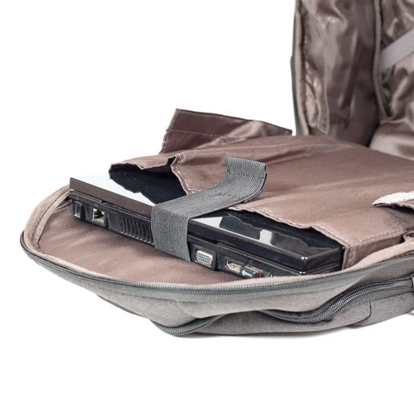 Рюкзак на колёсах 4 Roads OS1221 19″ Rolling Laptop Backpack 16″ (меланж) OS1221 (19") 1 Чёрный - фото №8