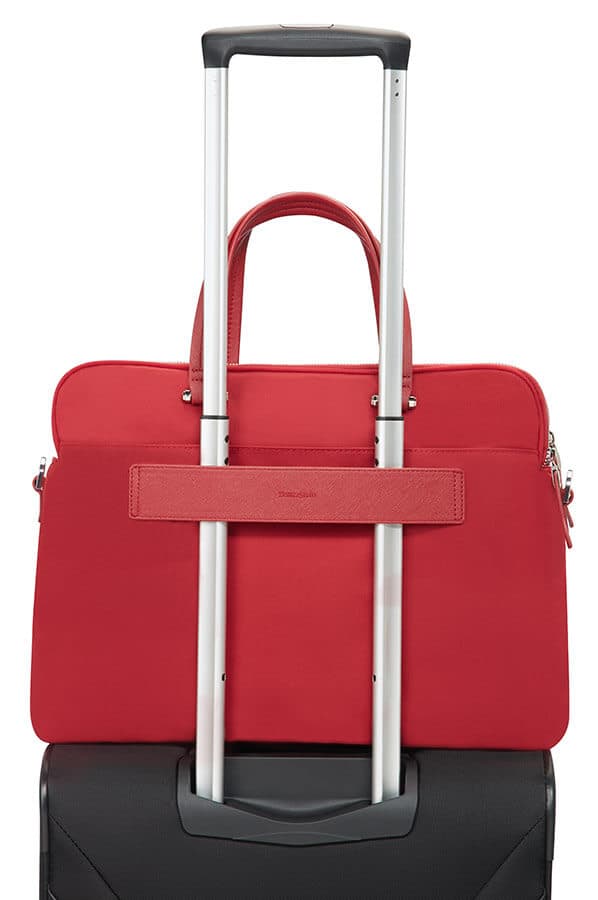 Женская сумка для ноутбука Samsonite 85D*004 Zalia Briefcase 14.1″ 85D-00004 00 Red - фото №6