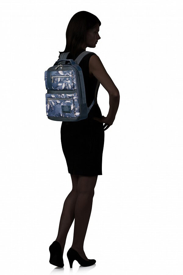 Женский рюкзак Samsonite CL5*210 Openroad Chic Backpack Slim 13.3″ CL5-41210 41 Deep Blue/Camo - фото №3