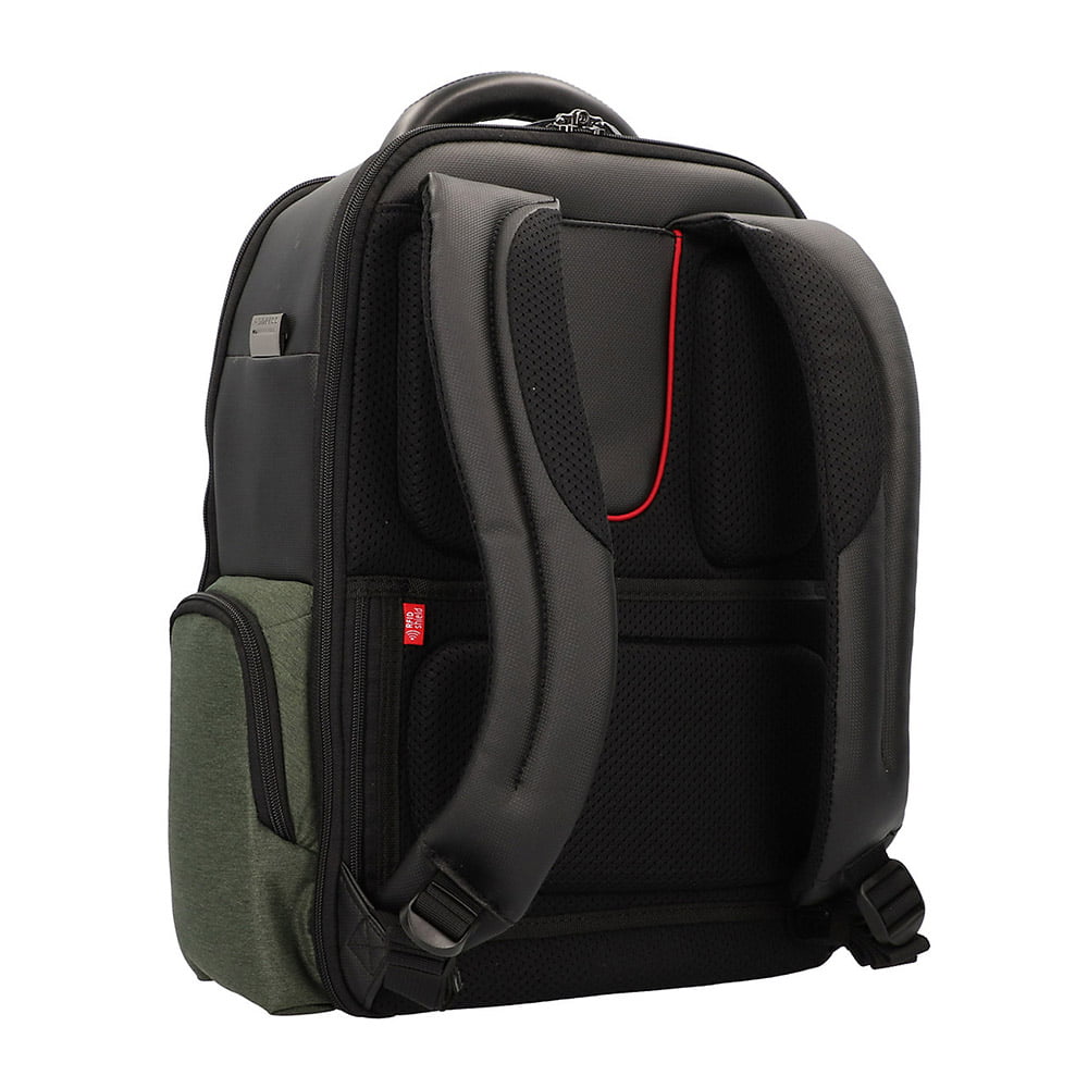Рюкзак для ноутбука Samsonite CN7*009 Pro-DLX 5 Duo Backpack 3V 15.6" CN7-14009 14 Green Melange/Black - фото №6