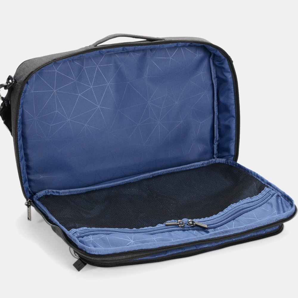 Сумка-рюкзак Hedgren HMID06 Midway Focused 3-Way Briefcase Backpack 15.6″ RFID HMID06-640 640 Dark Iron - фото №5