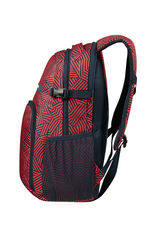 Рюкзак для ноутбука Samsonite 10N*002 Rewind Laptop Backpack M 15.6″ 10N-20002 20 Capri Red Stripes - фото №7